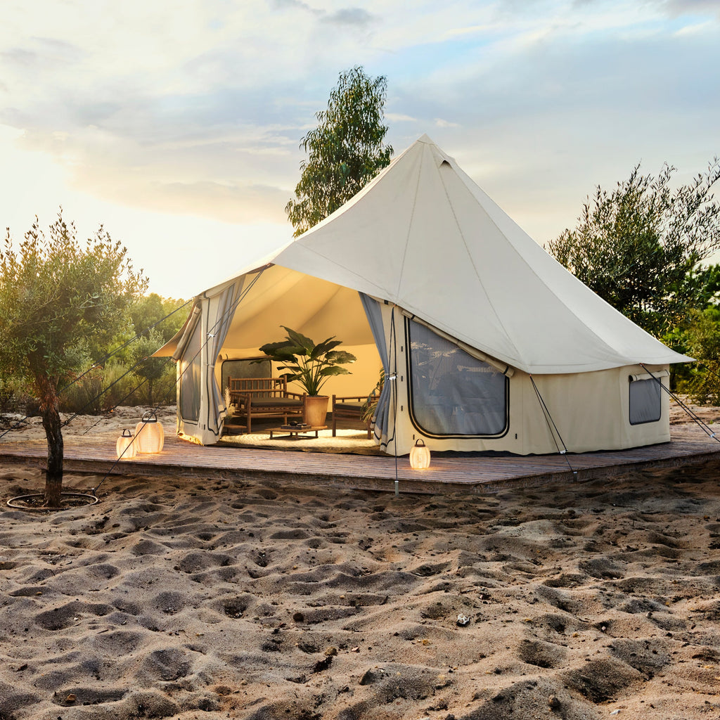 glamping tents nz Jack Bell