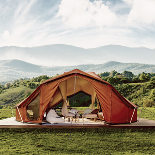 Autentic Billy-Joe Double Bell Tent - The Ultimate Glamping Experience