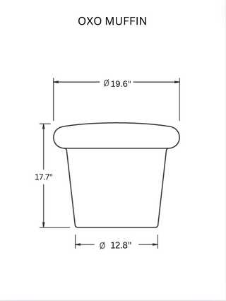 OXO Muffin Pots